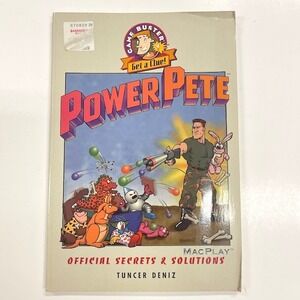 Power Pete Official Secrets Solutions MacPlay Strategy Guide Book Tuncier Deniz